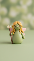 Figurine lutin des bois en argile