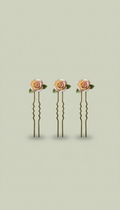 Set de barrettes roses de fée